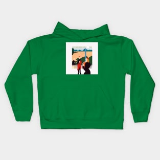 BRIAN ENO ANOTHER GREEN WORLD Kids Hoodie